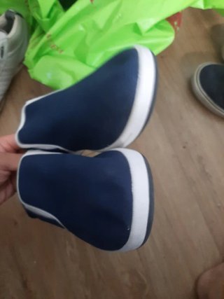 Zapatillas POLINESIA Azul/Blanco Talla 44