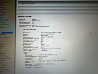 MacBook Air 2017 8 GB RAM 128 GB HD