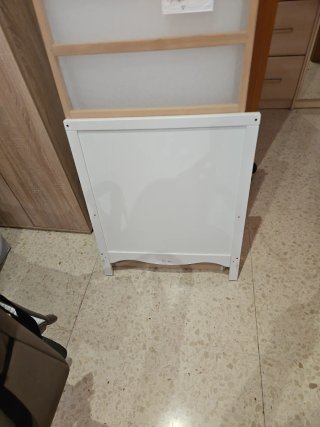 Cuna bebé IKEA blanca 60x120 cm