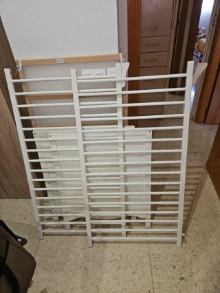 Cuna bebé IKEA blanca 60x120 cm