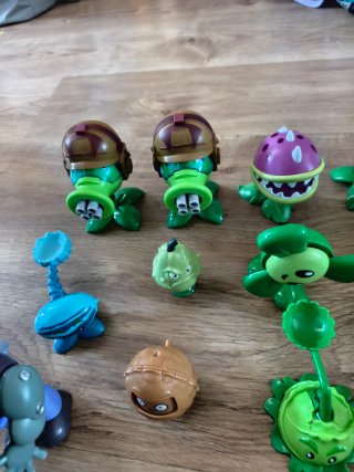 Figuras Plantas vs Zombies