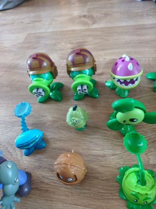 Figuras Plantas vs Zombies