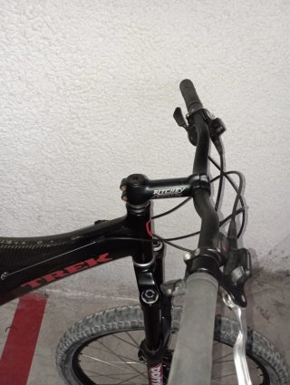 Bicicleta Trek Doble Suspensión Negra