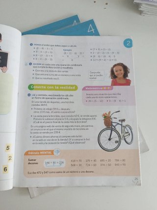 Matemáticas 4 Primaria Santillana