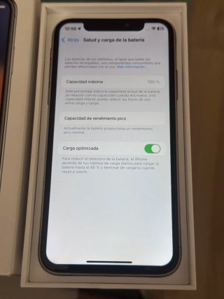 iPhone X 100% Batería Como Nuevo