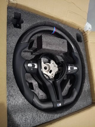 Volante Fibra Carbono BMW M