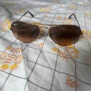 Gafas de sol Ray-Ban Aviator doradas