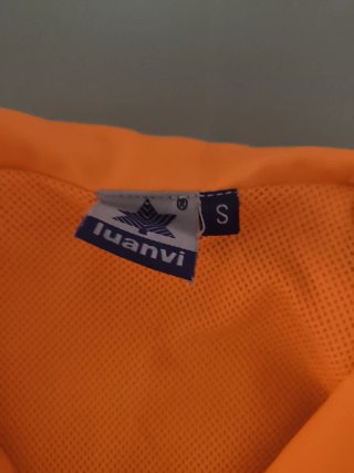 Chándal Luanvi Naranja y Negro