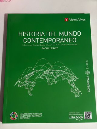 Historia del mundo contemporáneo 1 Bachillerato