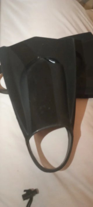 Aletas natación negras Talla 37 (marca 38)