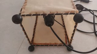 Lámpara de mesa dragón oriental