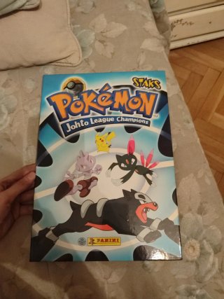 Pokémon Johto League Champions Staks Panini