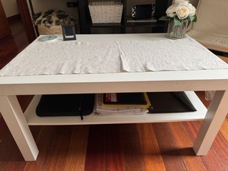Mesa de centro blanca Ikea