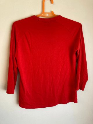 Camiseta niña Adidas roja
