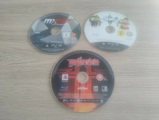 Lote 3 Juegos PS3: MXGP, Sims 3, Wolfenstein