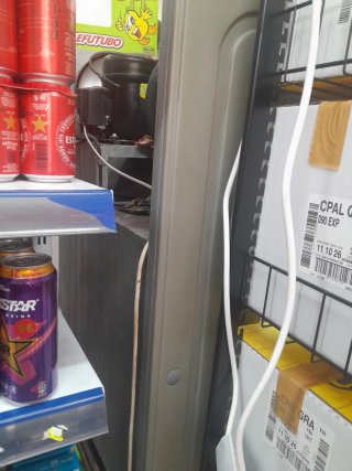 Nevera expositora refrigerada