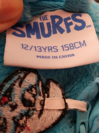 Pijama Smurf Talla Única