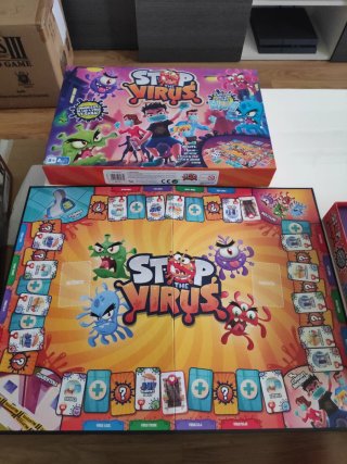 Juego de mesa Stop the Virus (Completo/como nuevo)