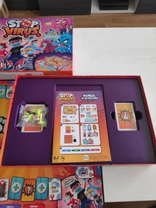Juego de mesa Stop the Virus (Completo/como nuevo)
