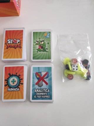 Juego de mesa Stop the Virus (Completo/como nuevo)