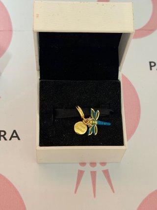 Colgante Doble Libélula Pandora
