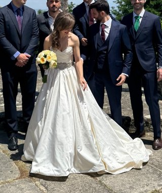 Vestido de Novia Lazaro 3111 Original NY Bridal