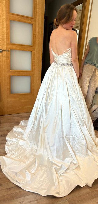 Vestido de Novia Lazaro 3111 Original NY Bridal