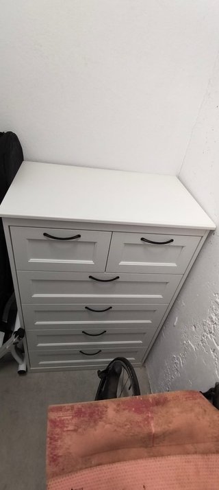 Cómoda SONGESAND 6 cajones blanca IKEA