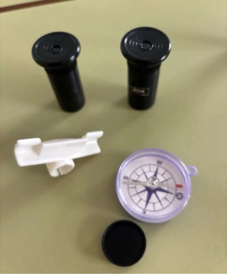 Telescopio Astronova con trípode y accesorios