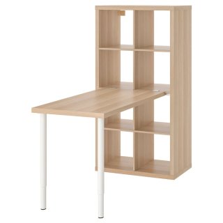 Escritorio y Estantería IKEA KALLAX LINNMON