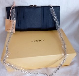 Bolso de fiesta Menbur azul