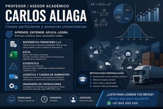 Profesor de matemática y asesor académico