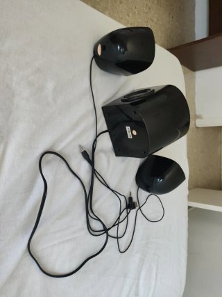 Altavoces 2.1 Gaming Negro/Rojo