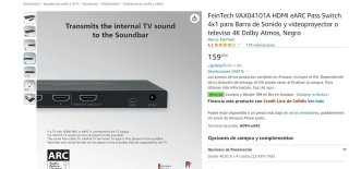 FeinTech VAX04101A HDMI eARC Pass Switch