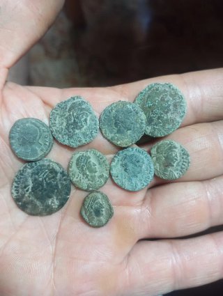 Monedas romanas