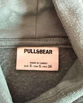 Sudadera oversize Pull&Bear verde