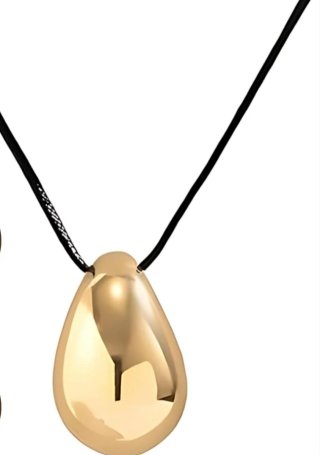 Conjunto bisutería gargantilla y pendientes