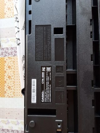 Piano Casio CTK-3500