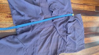 Vestido de playa morado y rosa