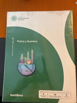 Física y química 1 Bachillerato