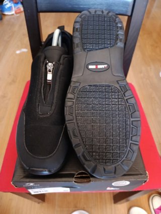 Zapatillas negras Larmery Talla 42.5