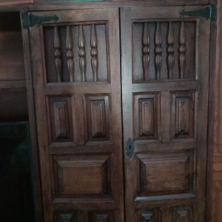 Mueble comedor castellano madera