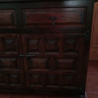 Mueble comedor castellano madera