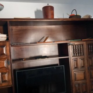 Mueble comedor castellano madera