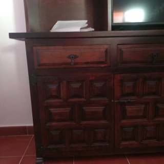 Mueble comedor castellano madera