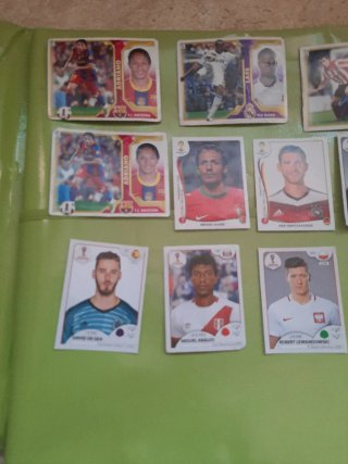 Lote 51 Cromos y Cartas Pokémon y Fútbol