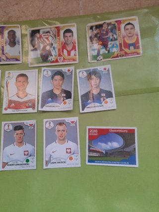 Lote 51 Cromos y Cartas Pokémon y Fútbol