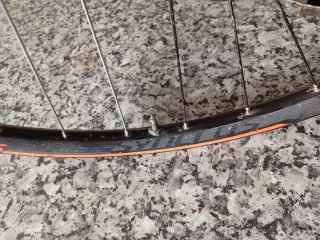 Llanta Rueda Trasera de 29 Montaña, Tubeless usada