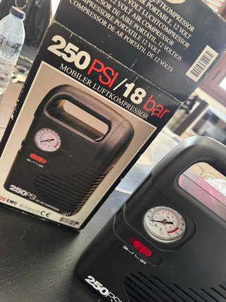 Compresor Aire Portátil 250 PSI 12V