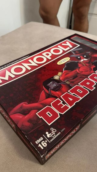 Monopoly Deadpool Marvel Edición Completa
